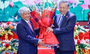 Bế mạc Đại hội đại biểu Đảng bộ MTTQ, các đoàn thể Trung ương lần thứ nhất, nhiệm kỳ 2025-2030
